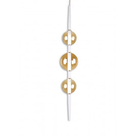 LUNA 155 VISILICA G9 WITHOUT BULB AMBER GLASS 35.0143