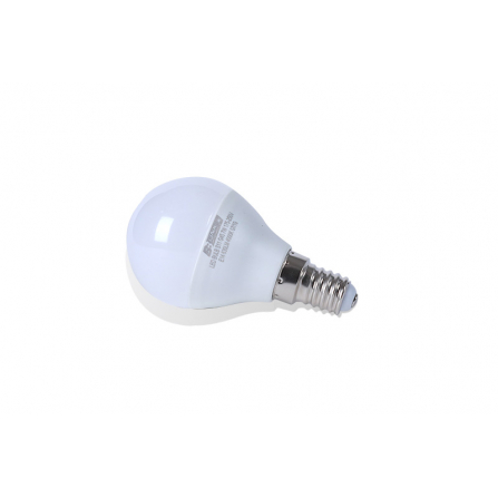 LED sijalica snage 7W sa uzanim grlom E14, emituje prirodno belu boju svetla.