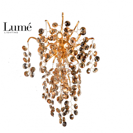 Luna 206 - zidna lampa iz organic serije koja svojim izgledom asocira na slike iz prirode - grane, lišće, gnezda.