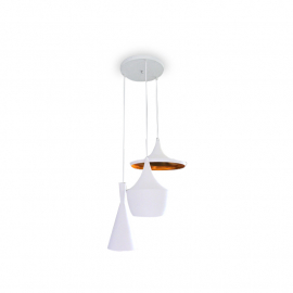 VESTA 66 LUSTER 3*E27 BELA
