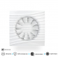 Ventilator za kućnu upotrebu sa nepovratnim ventilom, prečnika 100 mm. Ventilator za kućnu upotrebu sa nepovratnim ventilom, prečnika 100 mm.