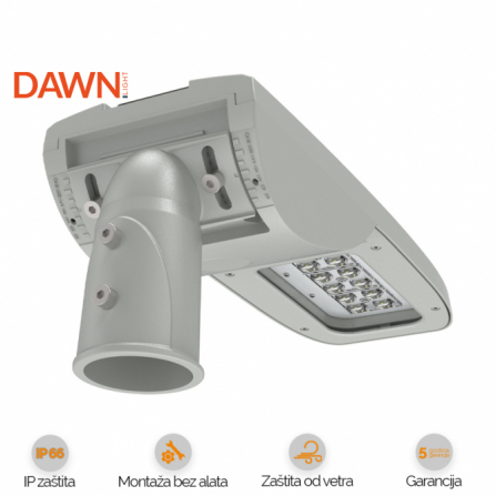 Ulična LED rasveta visokog kvaliteta, snaga 40W, otpornost na vodu i mehanička oštećenja.