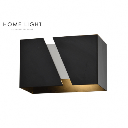 Zidna lampa modernog i atraktivnog izgleda u crnoj boji sa jednim grlom tip G9.