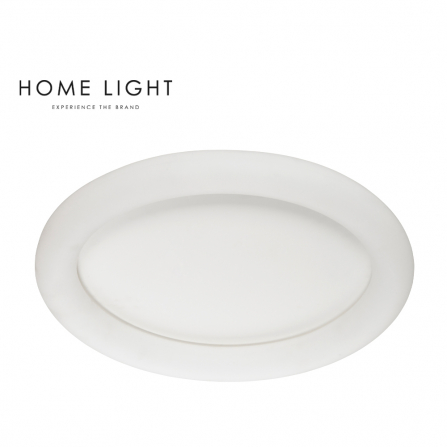 LED plafonjera bele boje, sa toplo belim svetlom, snage 30W.
