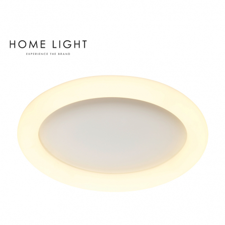 LED plafonjera bele boje, sa toplo belim svetlom, snage 30W.