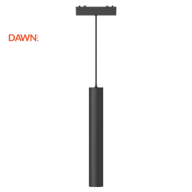 MAGNETIC SLIM VISILICA LED26 - D300 6W 3000K 24° 48V DC CRNA