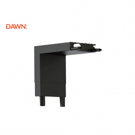 MAGNETIC SLIM KONEKTOR PLAFON-ZID CRNI (26-A-LV)
