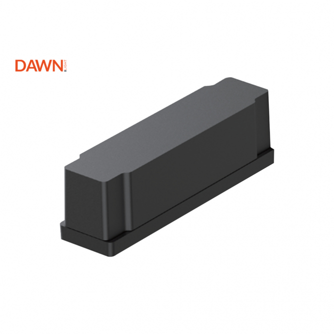 Magnetic slim skrivač kabla za magnetnu šinsku rasvetu, crne boje.