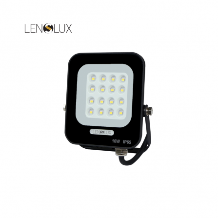 LensLux led reflektor snage 10W, 6500K, 900 lm, sa IP65 zaštitom.