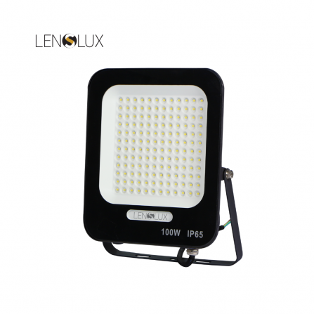 LensLux led reflektor snage 100W, 6500K, 9000 lm, sa IP65 zaštitom.