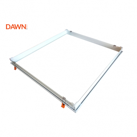 Metalni ram bele boje za ugradnju panela dimenzija 60x60cm.