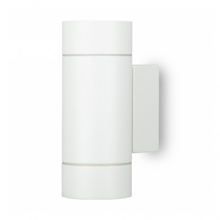 Spoljna zidna lampa, bele boje. IP65 zaštita
