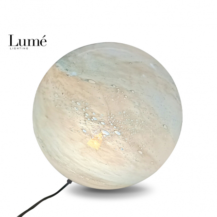 LUNA 316 - ekskluzivna unikatna stona lampa loptastog oblika