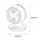 Dimenzije - stoni ventilator sa tri različita nivoa brzine Dimenzije - stoni ventilator sa tri različita nivoa brzine