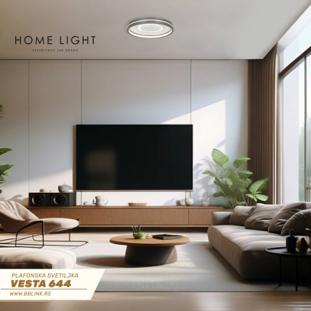 LED plafonjera sa opcijom odabira između 3 boje svetla