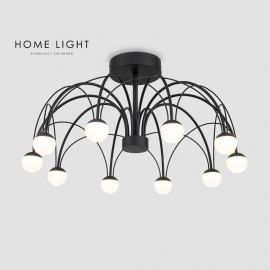 LUNA 320 PLAFONSKA SVETILJKA 37W 3000K CRNA