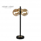 Elegantna stona lampa koja kombinuje bakar sa crnom bojom. Elegantna stona lampa koja kombinuje bakar sa crnom bojom.