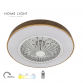 Led plafonjera-ventilator snage 48W, boja drveta, sa ugrađenim ventilatorom i mogućnošću dimovanja svetla Led plafonjera-ventilator snage 48W, boja drveta, sa ugrađenim ventilatorom i mogućnošću dimovanja svetla