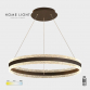 Elegantni LED luster snage 48W, crne boje, ima mogućnost promene svetla preko daljinske kontrole (3000, 4000, 6500K). Elegantni LED luster snage 48W, crne boje, ima mogućnost promene svetla preko daljinske kontrole (3000, 4000, 6500K).