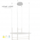 LED luster snage 30W LED u beloj boji savršen je za savremene prostore. Mogućnost promene boje svetla (3000, 4000, 6000K) LED luster snage 30W LED u beloj boji savršen je za savremene prostore. Mogućnost promene boje svetla (3000, 4000, 6000K)