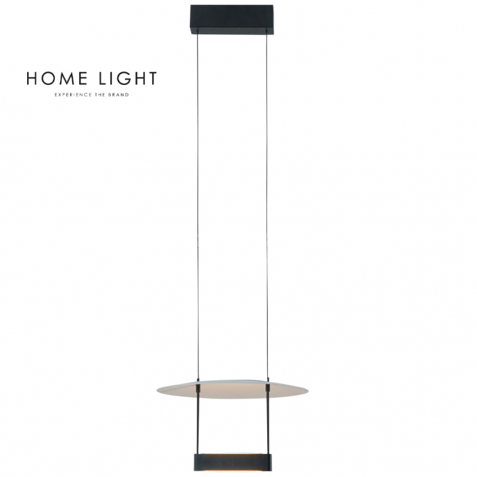 Elegantan LED luster, kombinacija crne i zlatne boje, idealan za dnevnu sobu. Snaga 10W i toplo belo svetlo. Elegantan LED luster, kombinacija crne i zlatne boje, idealan za dnevnu sobu. Snaga 10W i toplo belo svetlo.