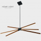 LED luster snage 40W i kombinacijom crne i boje drveta unosi prirodni i moderan izgled u svaki prostor LED luster snage 40W i kombinacijom crne i boje drveta unosi prirodni i moderan izgled u svaki prostor