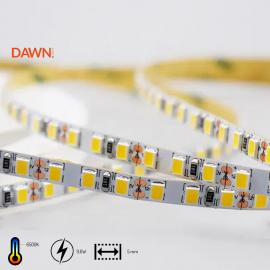 DAWN LED TRAKA 12V 9.6W/m 6500K IP20 (HL 2835-120-W, 5met,  5mm)