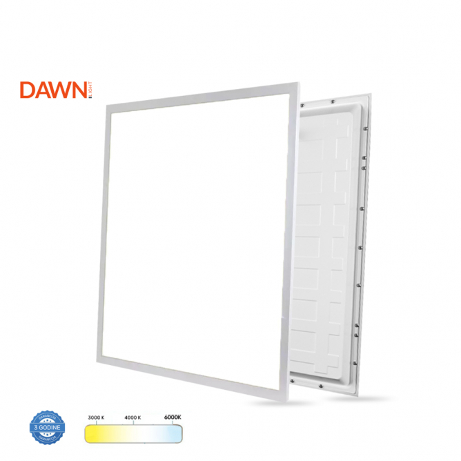 LED panel, dimenzije 60x60cm, sa tri boje svetla. LED panel, dimenzije 60x60cm, sa tri boje svetla.