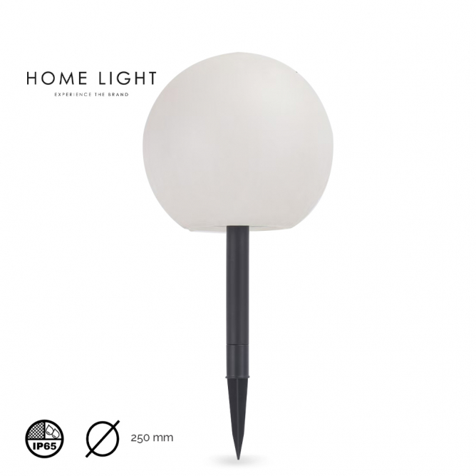 Solarna LED lampa, prečnik 250 mm, boja svetla 4000K