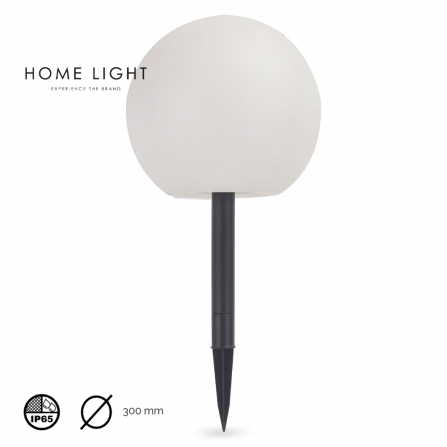 Solarna LED lampa, prečnik 300 mm, boja svetla 4000K