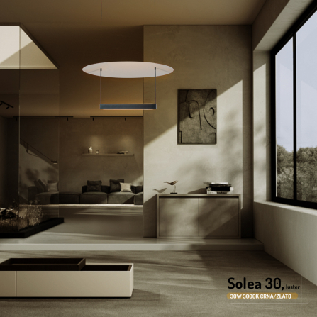 Led luster idealan za dnevne sobe, trpezarije i moderne restorane.