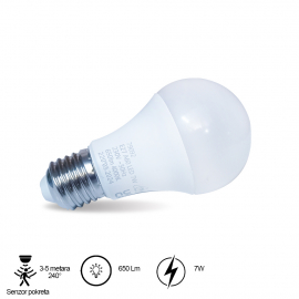 LED SIJALICA  S11 A60 7W E27 4000K SENZOR