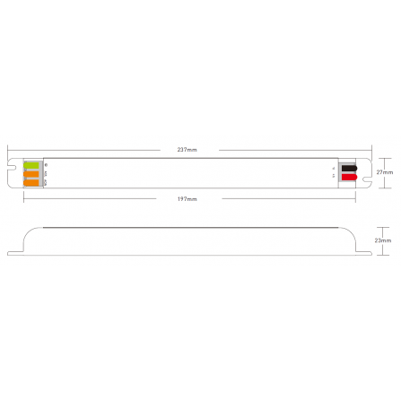 Slim LED napajanje na 12V LED snage 150W