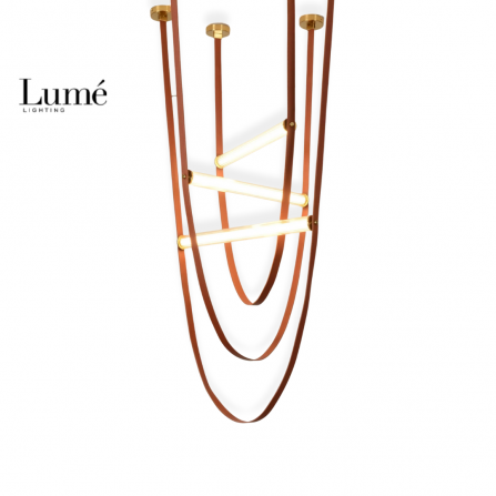 AURORA 31 - ekskluzivan luster / visilica u terakota boji