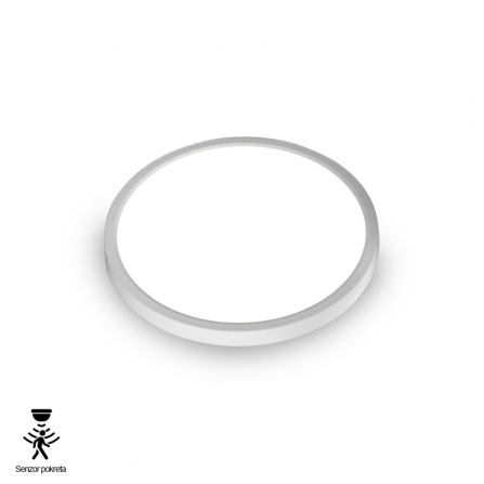 LED plafonjera sa senzorom pokreta koji je skriven u kućištu plafonjere, snaga 18w, 4000K.