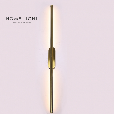 Zlatna LED zidna lampa SOLEA 55, snage 12W, toplo belo svetlo od 3000K