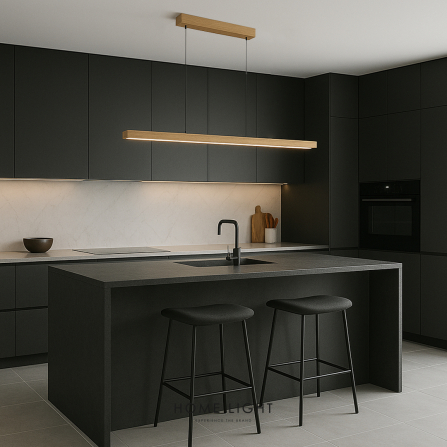 LED luster/visilica snage 18W, toplo bela boja svetla.