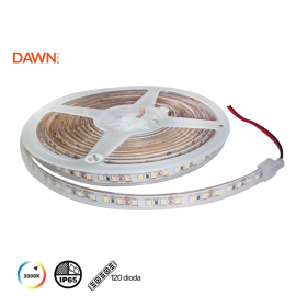LED TRAKA 12V 12w/m 3000K IP65 (5met,8mm, KU-2835S-120-WW)