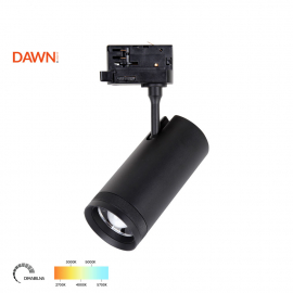 ŠINSKI LED REFLEKTOR OPS-T6230 30W CCT CRNI TROSTEPENI