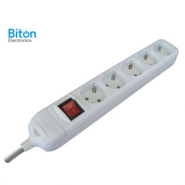 PRENOSNA PRIKLJUČNICA (PODSKLOP) 5 MESTA PREKIDAČ KB-RB-05KL