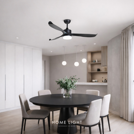 Plafonski ventilator sa led svetlom - savršen
 dodatak za dnevne i trpezarijske sobe i poslovne prostore.