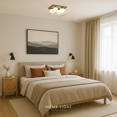 Plafonjera TALIA 70 idealna je za modernu rasvetu dnevne sobe