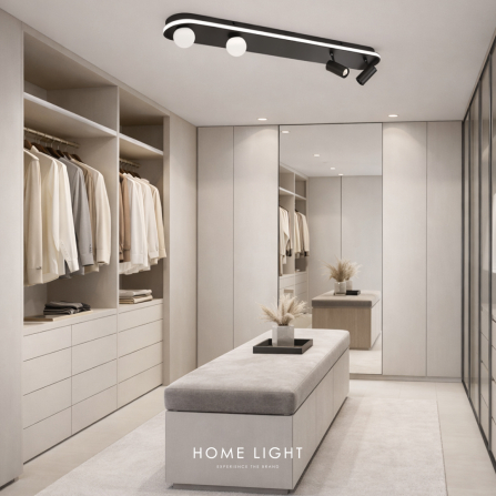 LED plafonjera sa čak 5 izvora svetlosti.