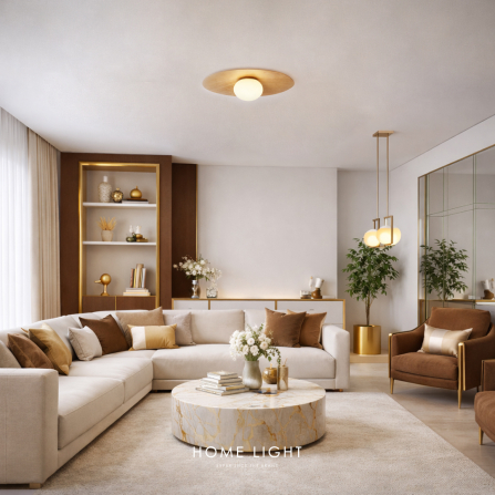 LED plafonjera sa prekidačem za izmenu boje svetla.