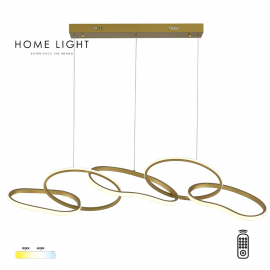 SOLEA 63 LUSTER 48W 3000/4000K ZLATO