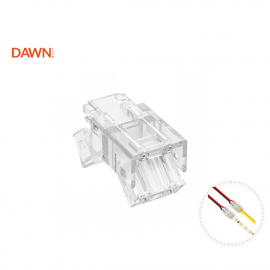 KONEKTOR ZA LED TRAKU SMD/COB X8C-2P (8mm, 2PIN) 10 kom