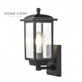 FENJER X23020-WU ZIDNI 1*E27 CRNI IP44