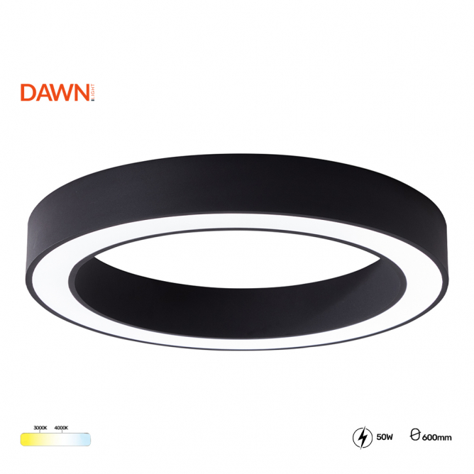 VESTA 680 LED plafonska svetiljka kao osvetljenje za poslovne objekte