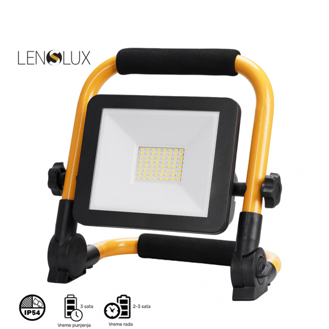 LED reflektor, prenosni punjivi, snaga 30W