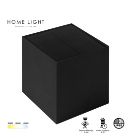 SOLARNA SVETILJKA TAYO 6W 3CCT 600lm CRNA IP65